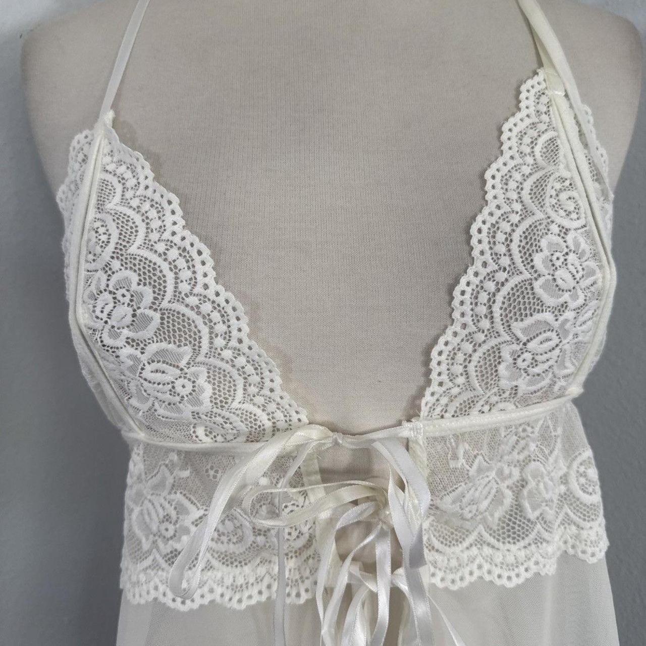 Source Unknown Women's Tank top - Cream - L – Exp… - image 2