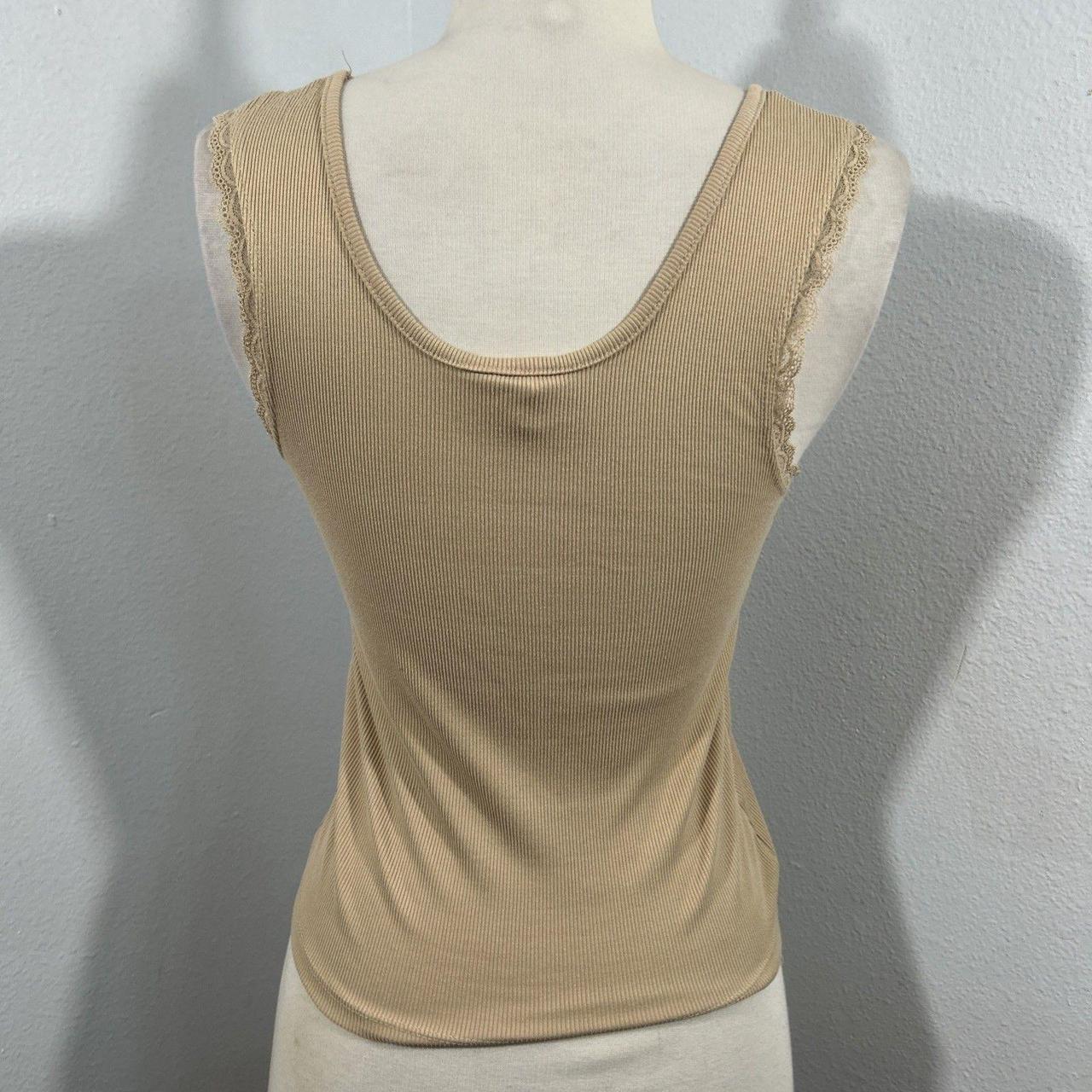 Source Unknown Women's Crop top - Tan - S – This … - image 3