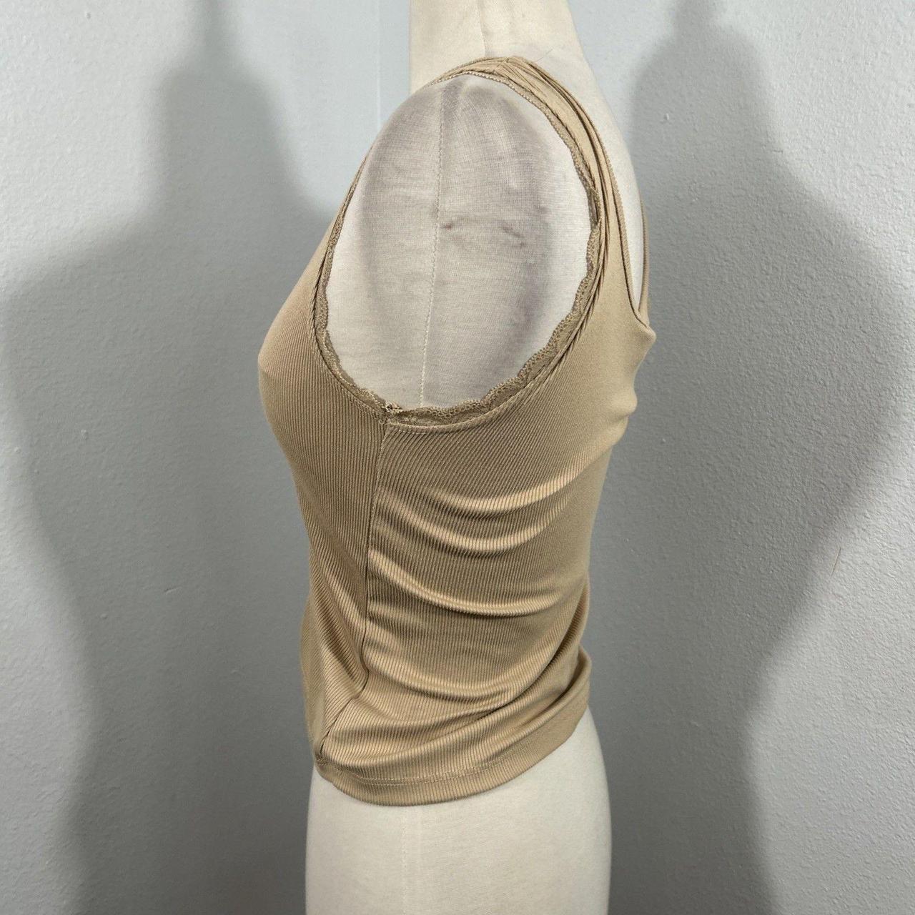 Source Unknown Women's Crop top - Tan - S – This … - image 2