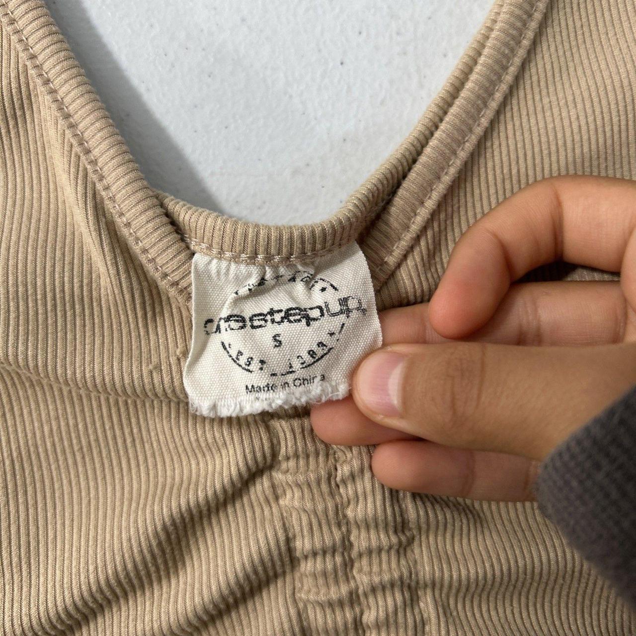 Source Unknown Women's Crop top - Tan - S – This … - image 5