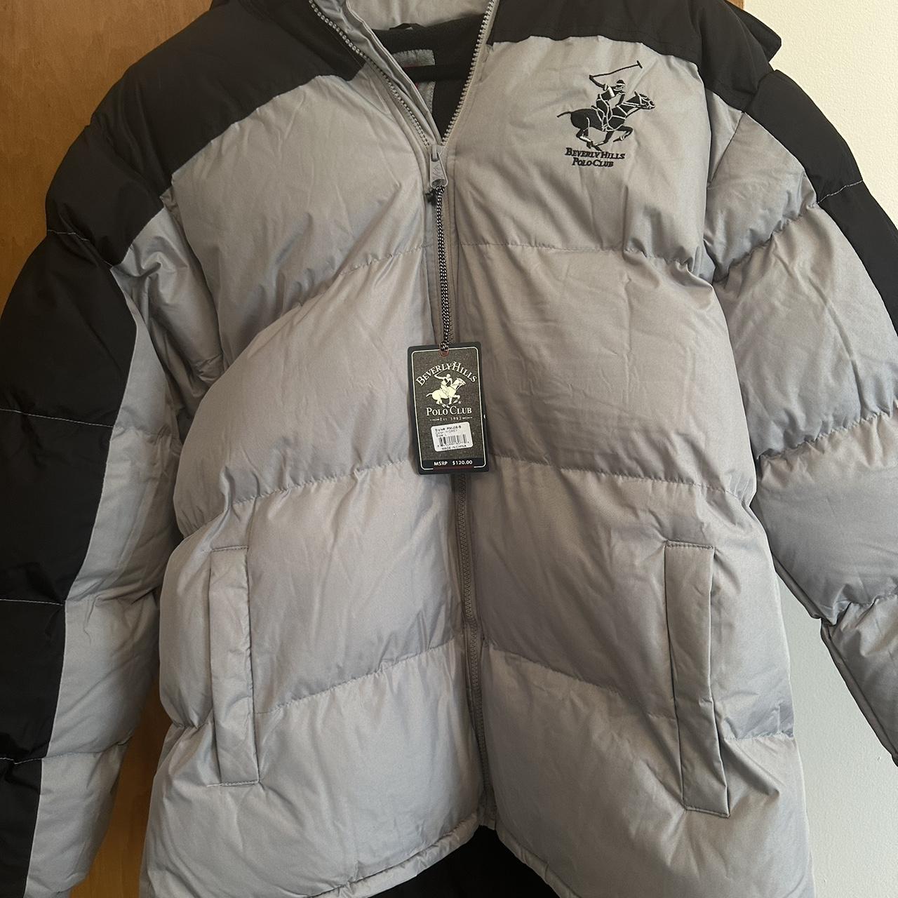 Polo club jacket with Size large, took out