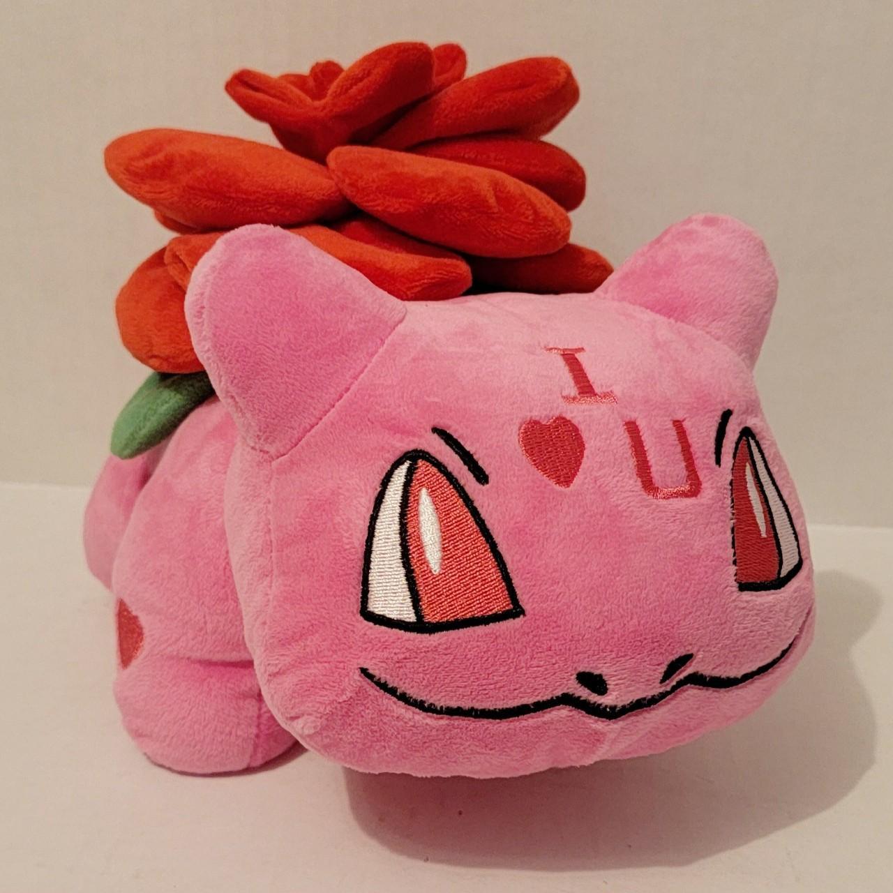 Bulbasaur Valentines Edition 8 Plush RARE For sale. Depop