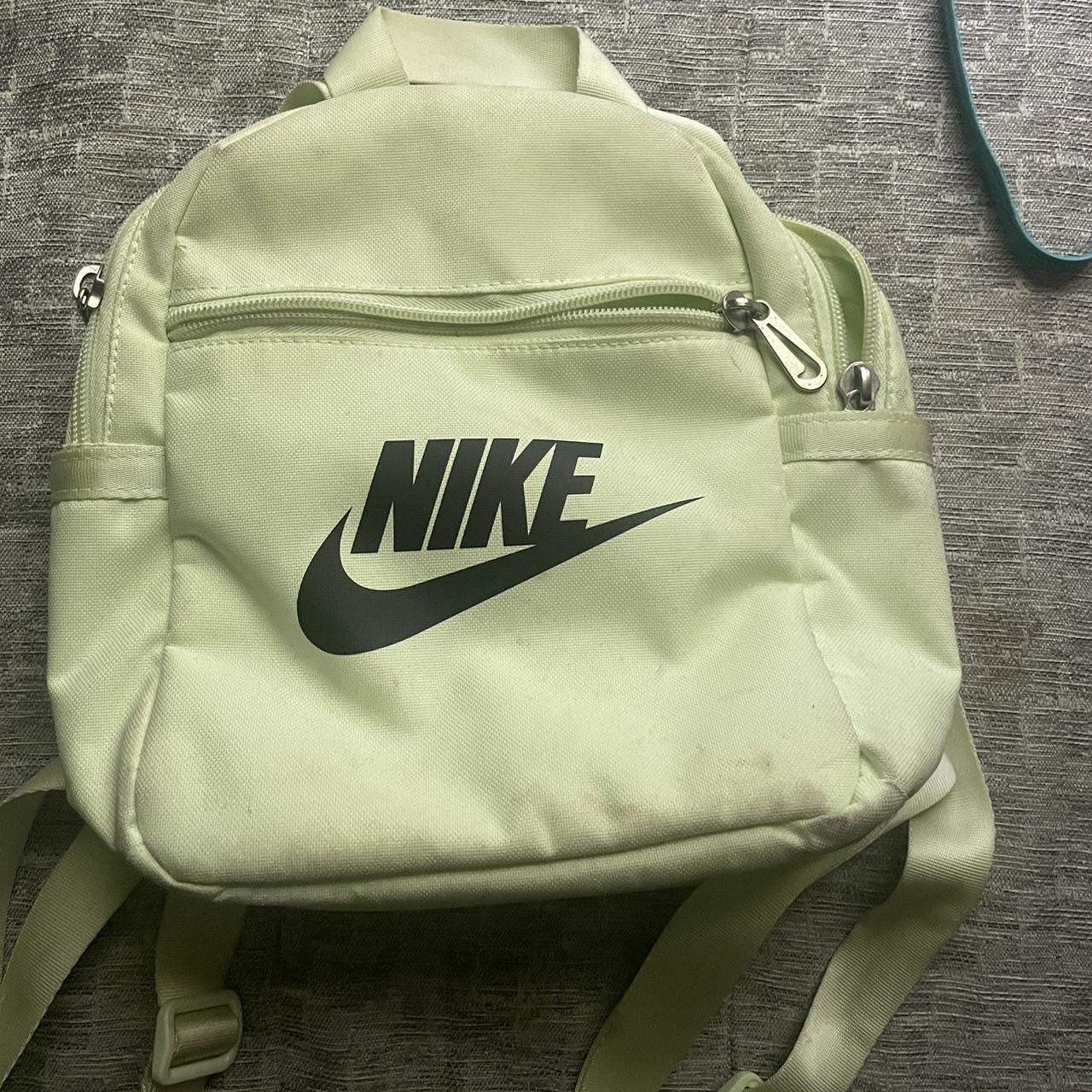 lime green nike bag