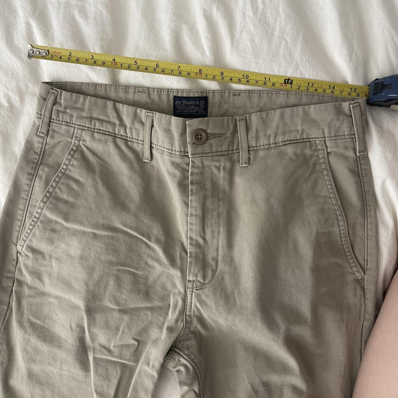 Levi Strauss two horse brand Khakis 16 inch across... - Depop