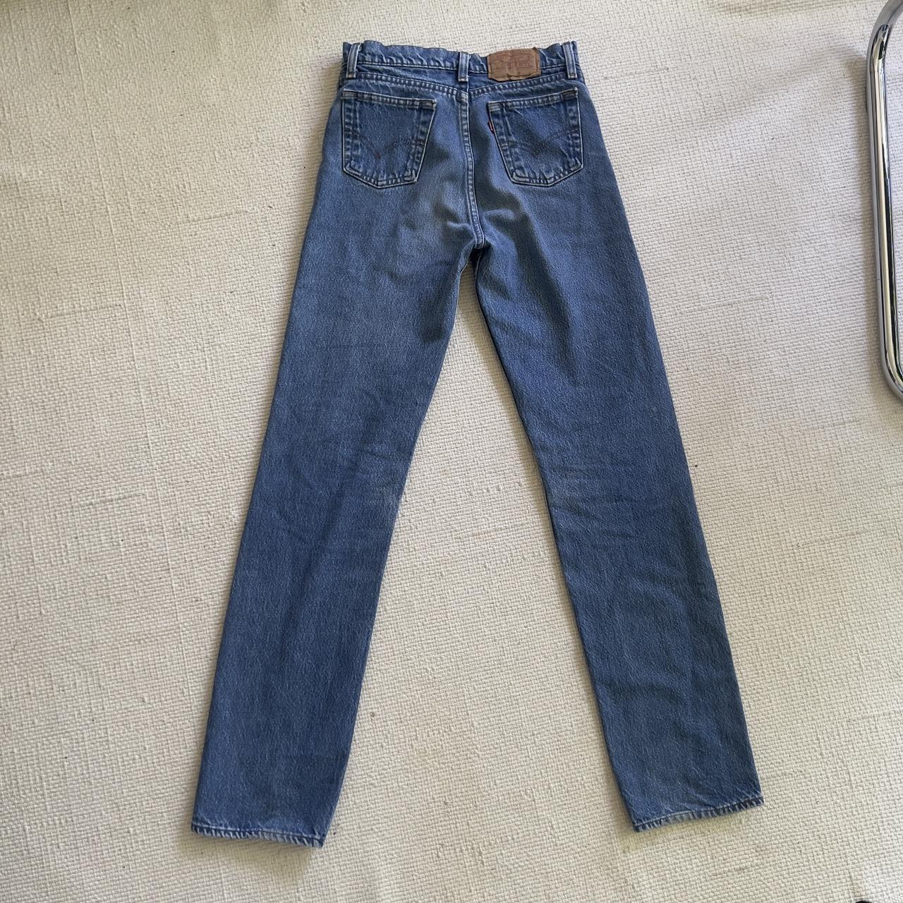 vintage high waisted 501 levi’s measurements in... - Depop