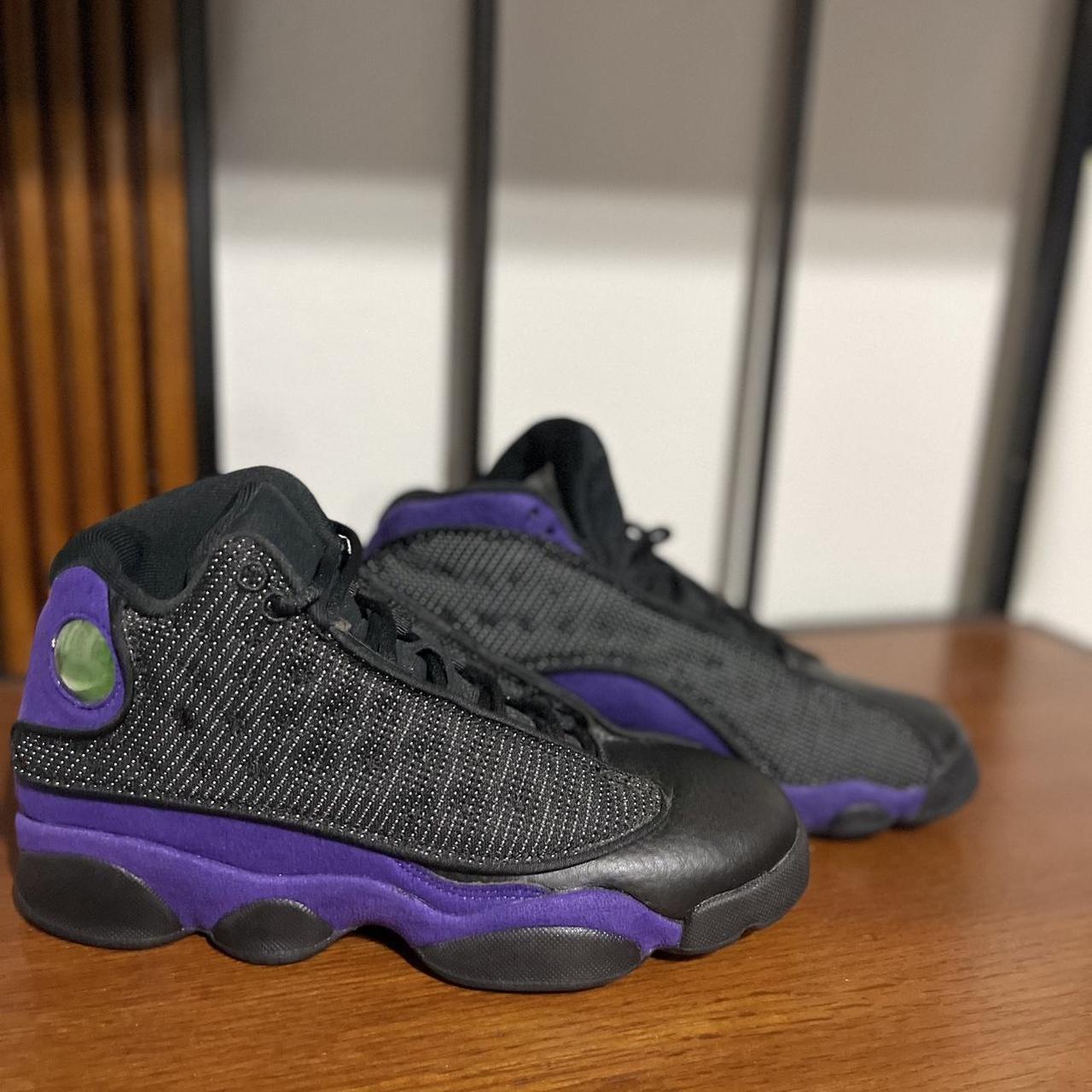 5Y Jordan 13 Retro court purple New, never worn them - Depop