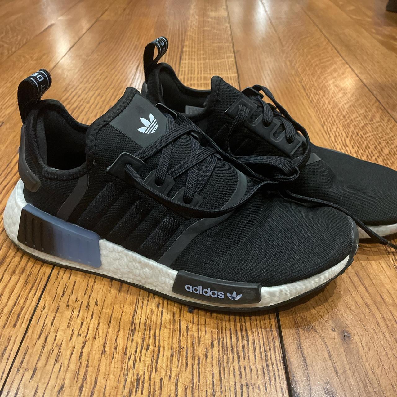 Adidas NMD Runner black trainers AdidasNMD Size 8. Depop