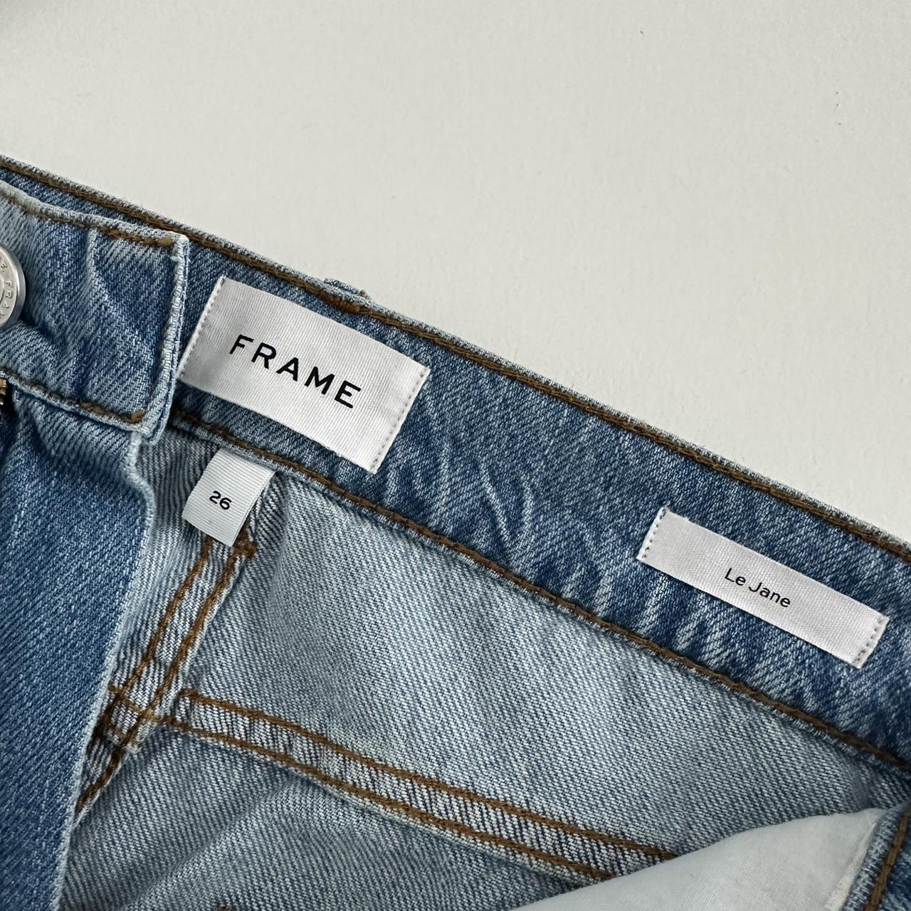 Frame Women's Blue Jeans | Depop