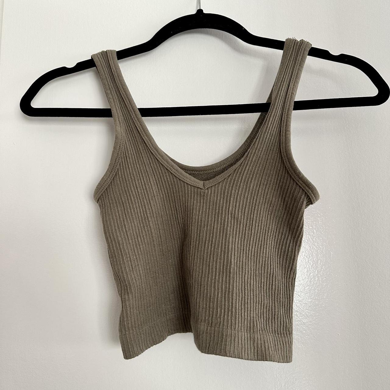 Out From Under Drew Seamless Ribbed Bra Top. In... - Depop