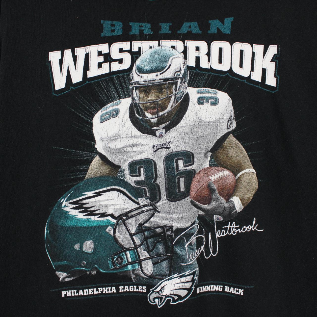 Philadelphia Eagles Brian Westbrook Jersey Authentic - Depop