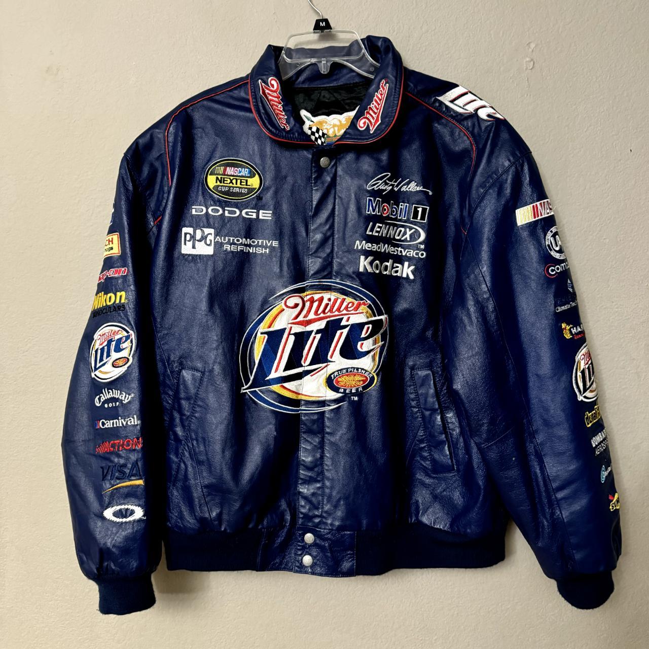 Vintage Rusty Wallace Nascar Jacket Men's Size outlet L