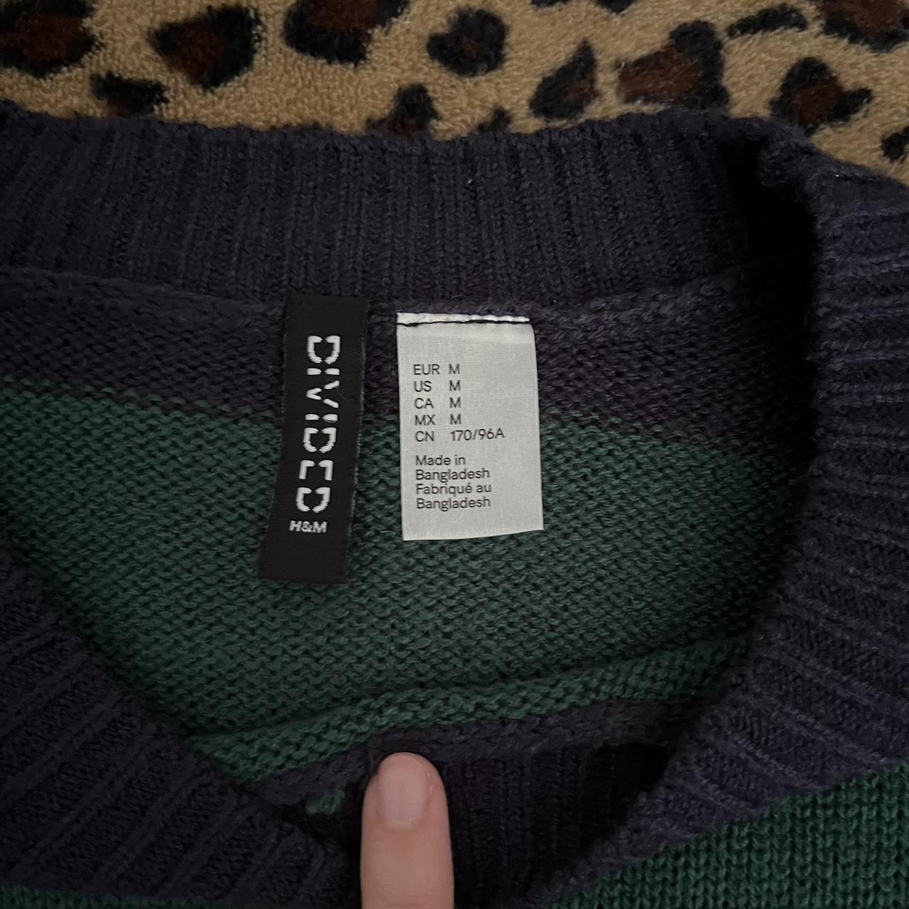 Louis vuitton merci knit sweater sz M Worn once for - Depop