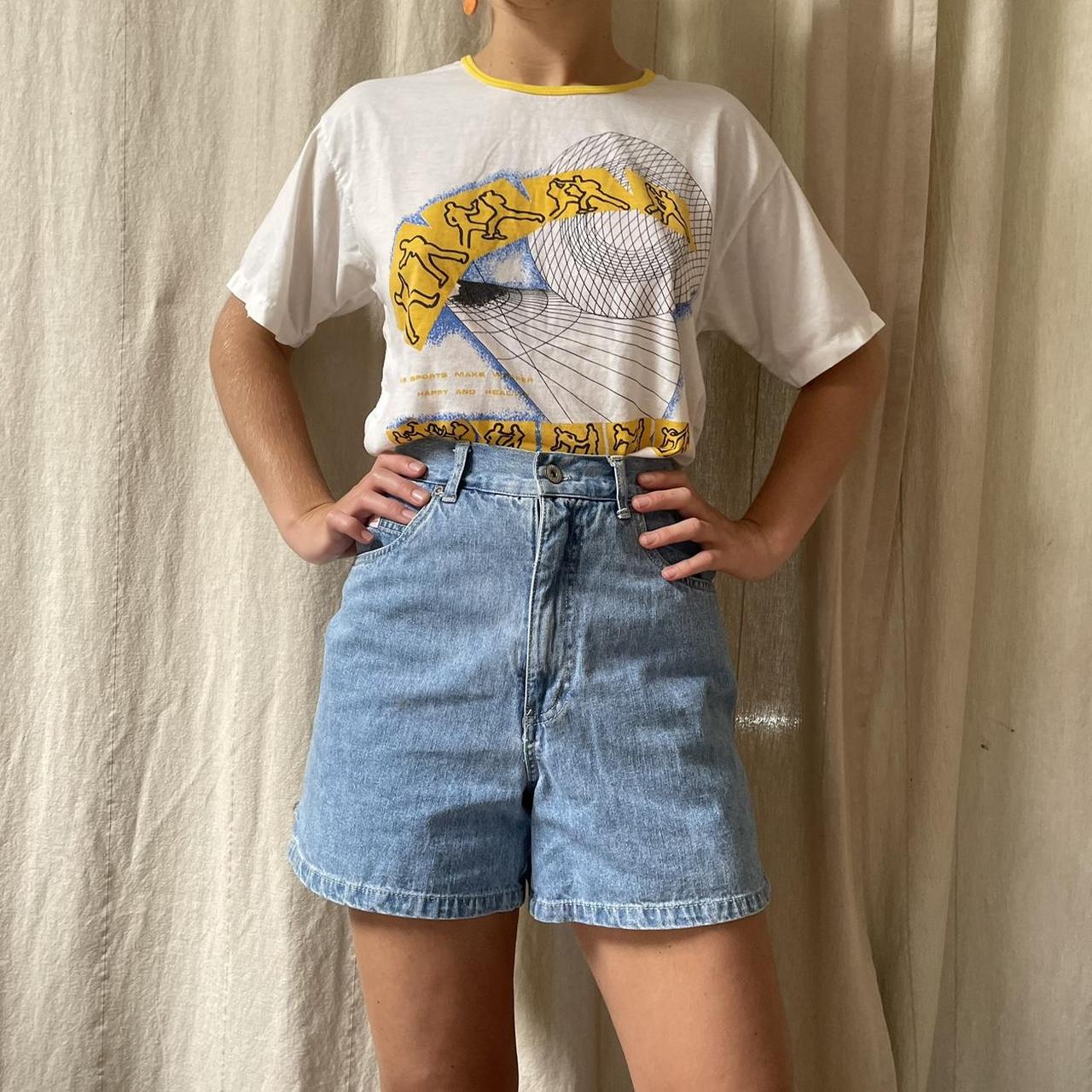 Bill blass cheap jean shorts