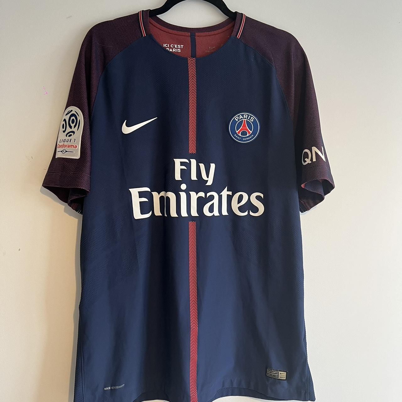 2017 PSG home player shirt This shirt is pretty... - Depop