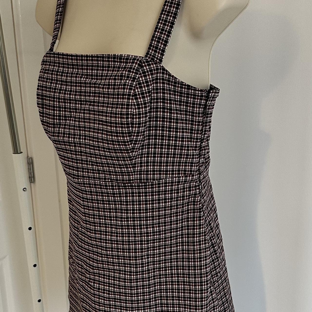 Hollister checkered dress best sale