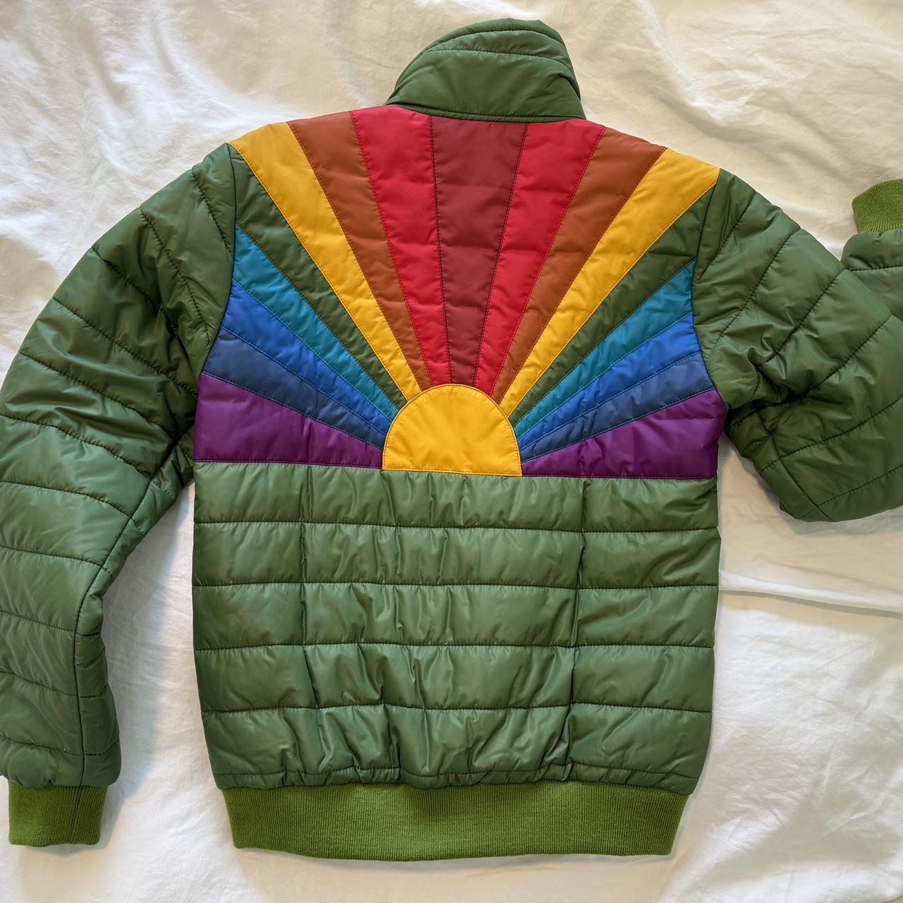 Aviator Nation Women's Sunburst Jacket Depop