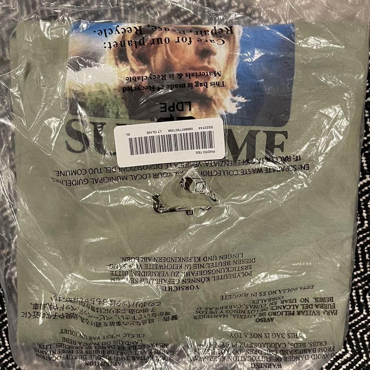 Supreme Kurt Cobain t-shirt Olive size XL extra... - Depop