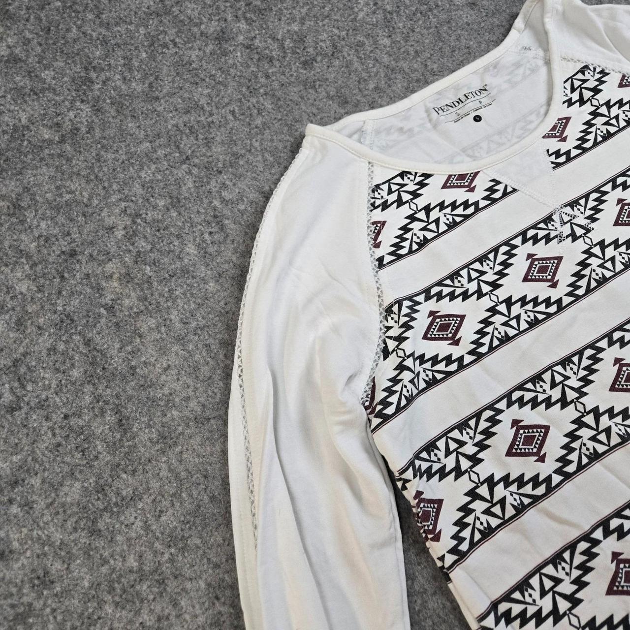 Pendleton Women's Blouse - White - S – Pendleton … - image 3