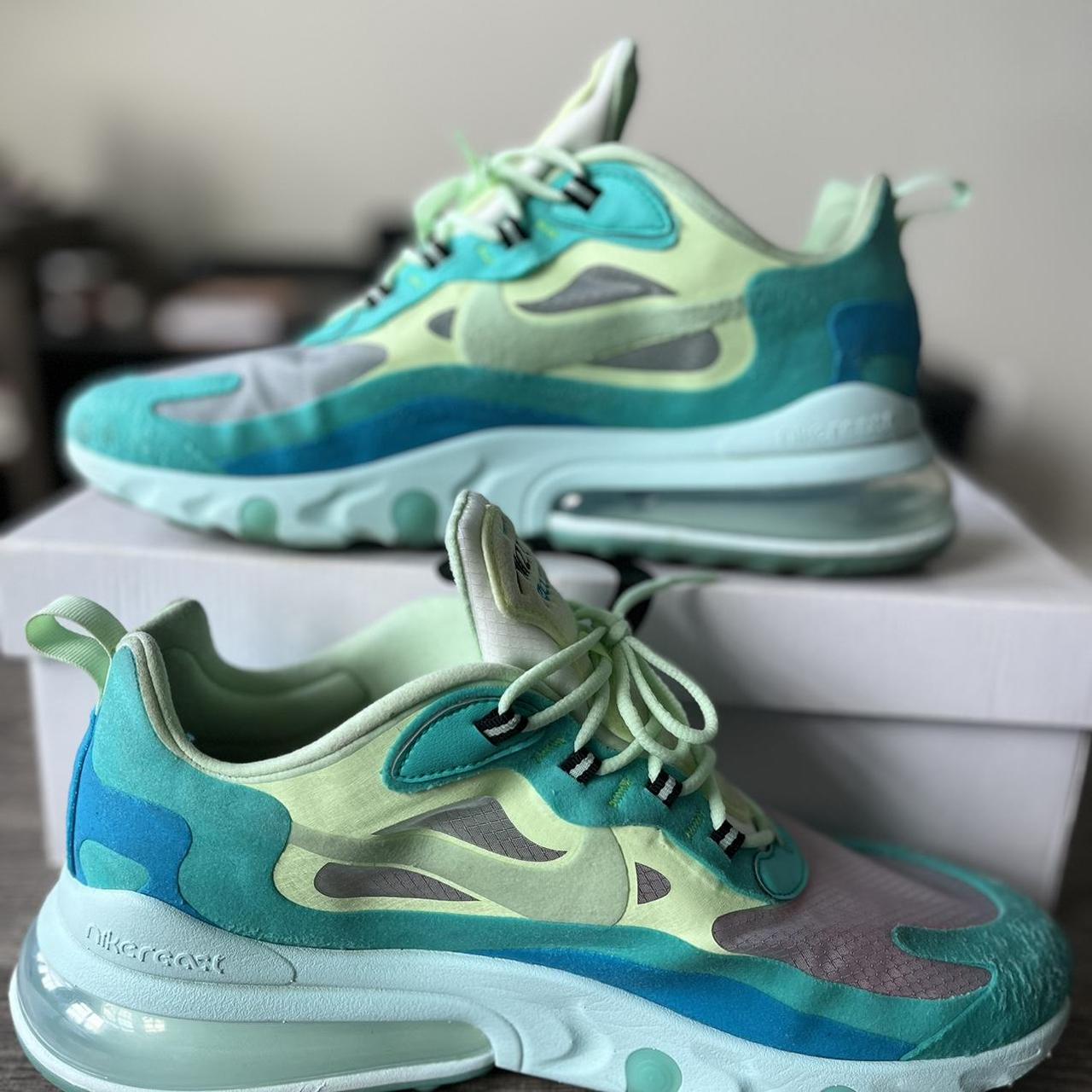 psychedelic air max 270 react