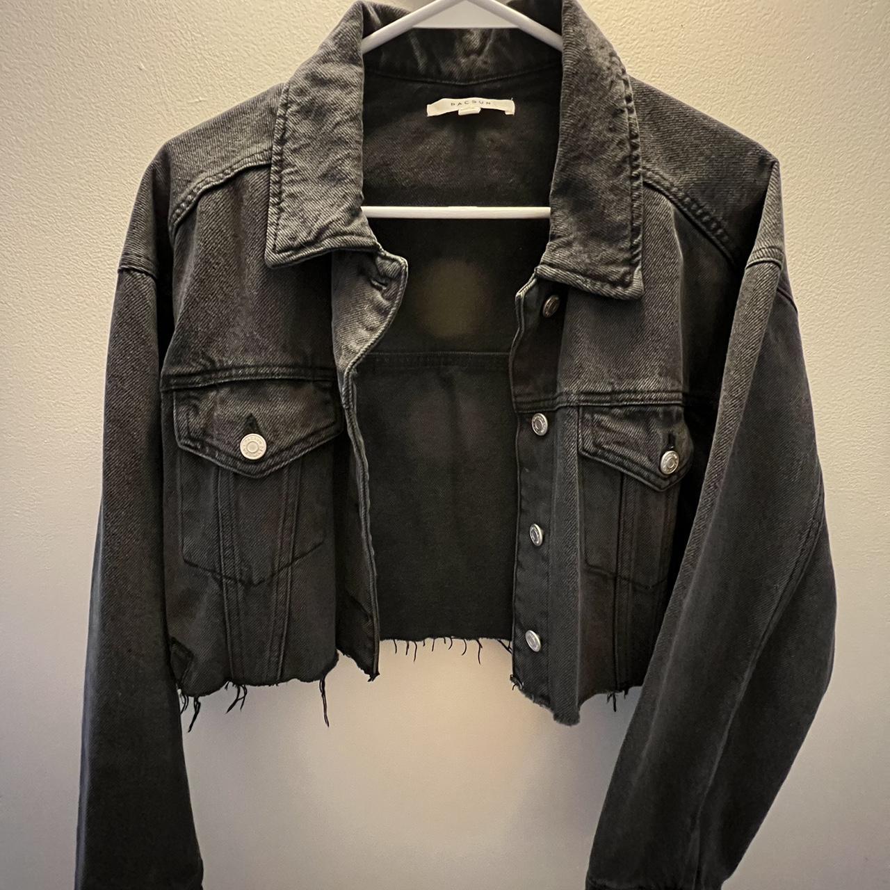 Workwear Jacket Pacsun Jean Jacket Womens PacSun Cropped Jean