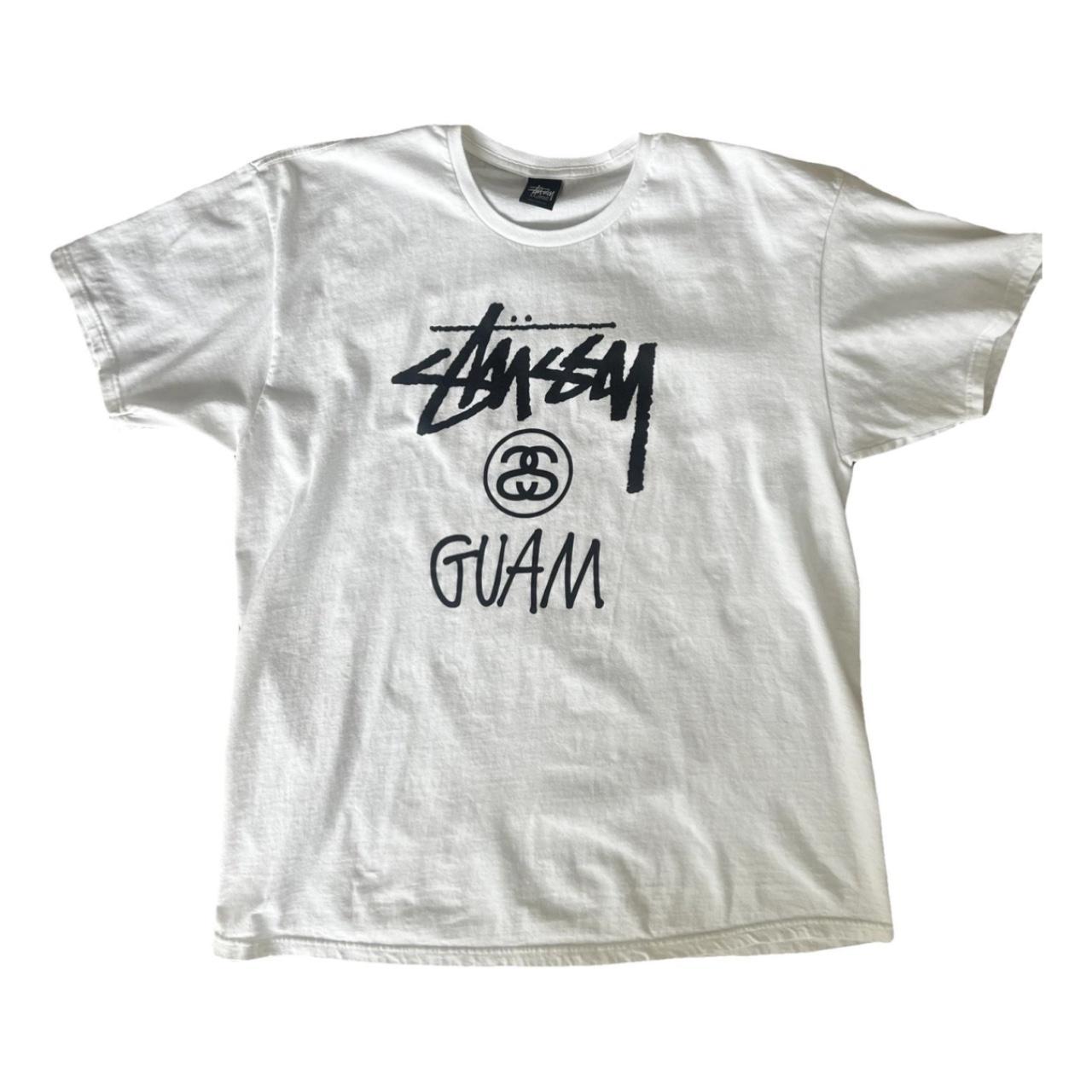 Stussy Guam XXL Tee Used T-shirt #stussy #stussyguam - Depop