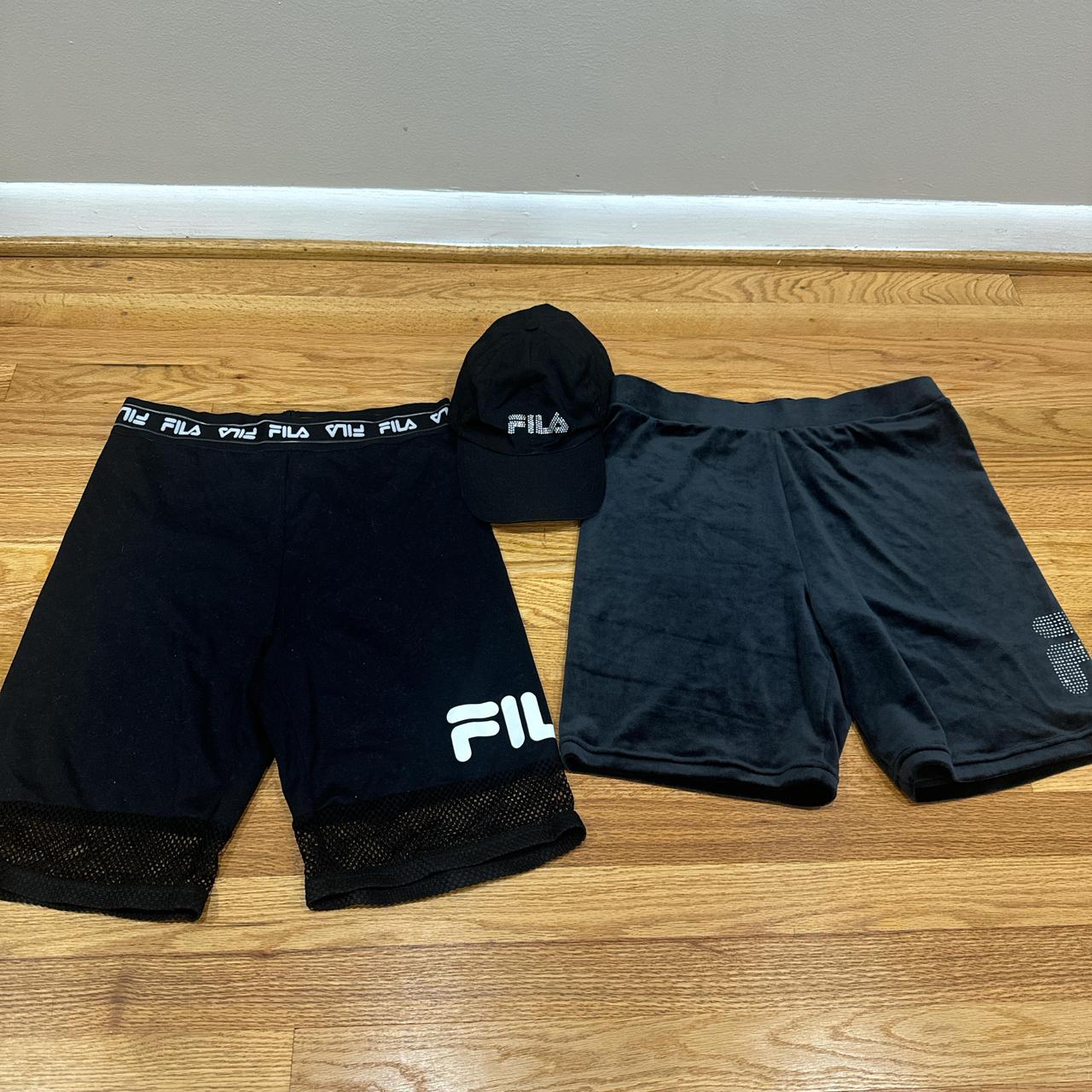 Women s FILA Bundle 2 Shorts Hat Women s FILA. Depop