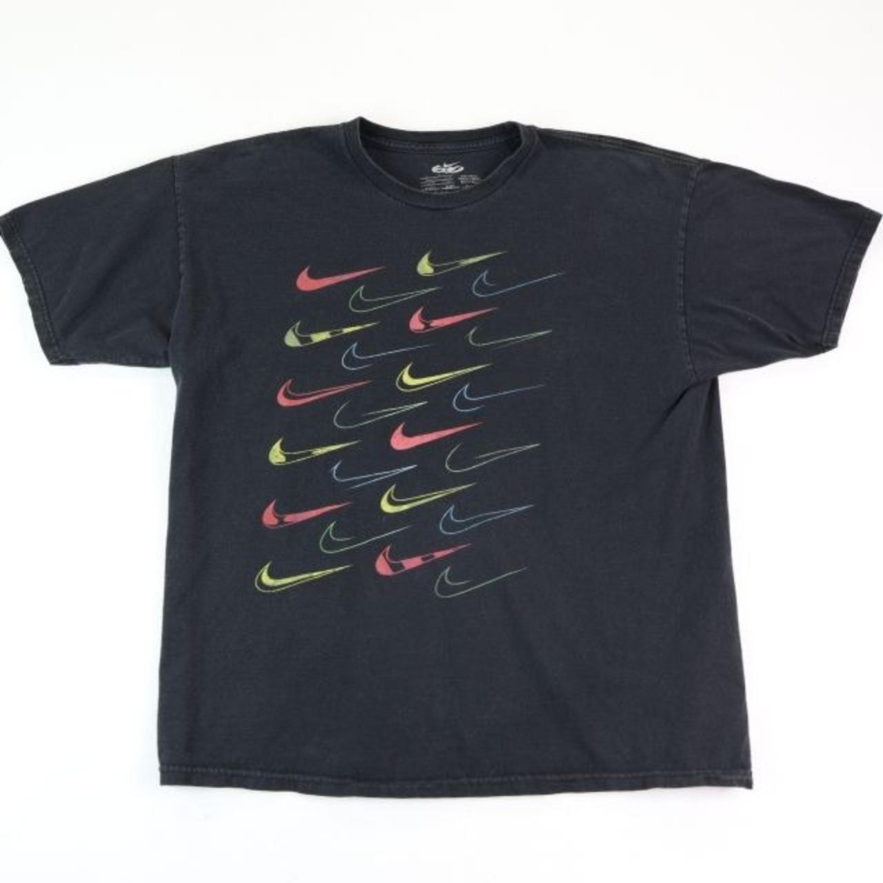 Nike 6.0 Shirt Men s Extra Large Black Swoosh Short