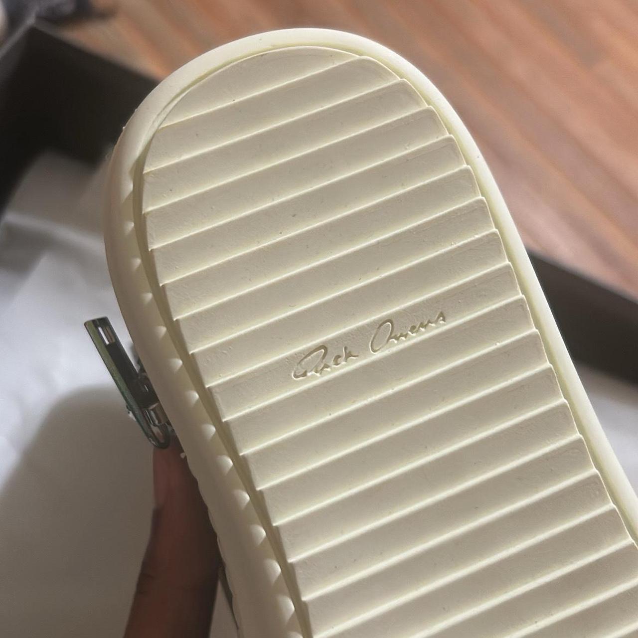 Rick Owens Women\'s Cream and Black Trainers