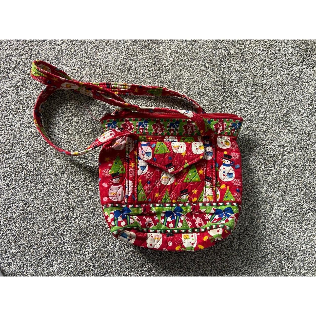 Source Unknown Women's Bag - Red/White – Christma… - image 2