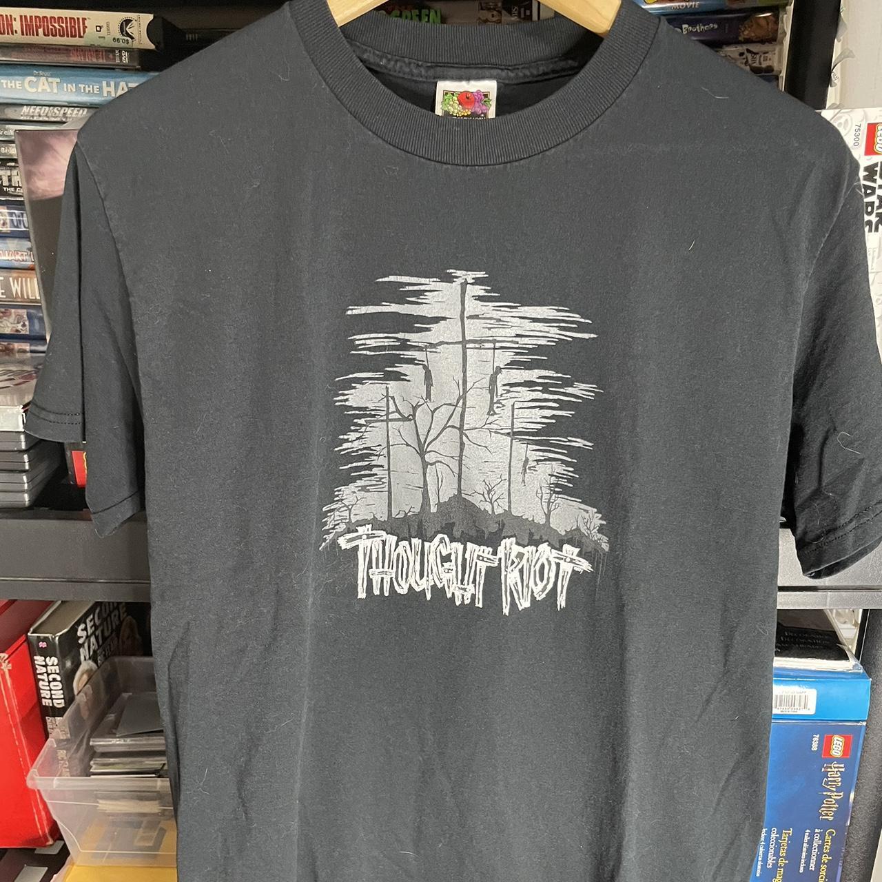 Vintage Thought Riot graphic band tee. Size medium.... | Depop