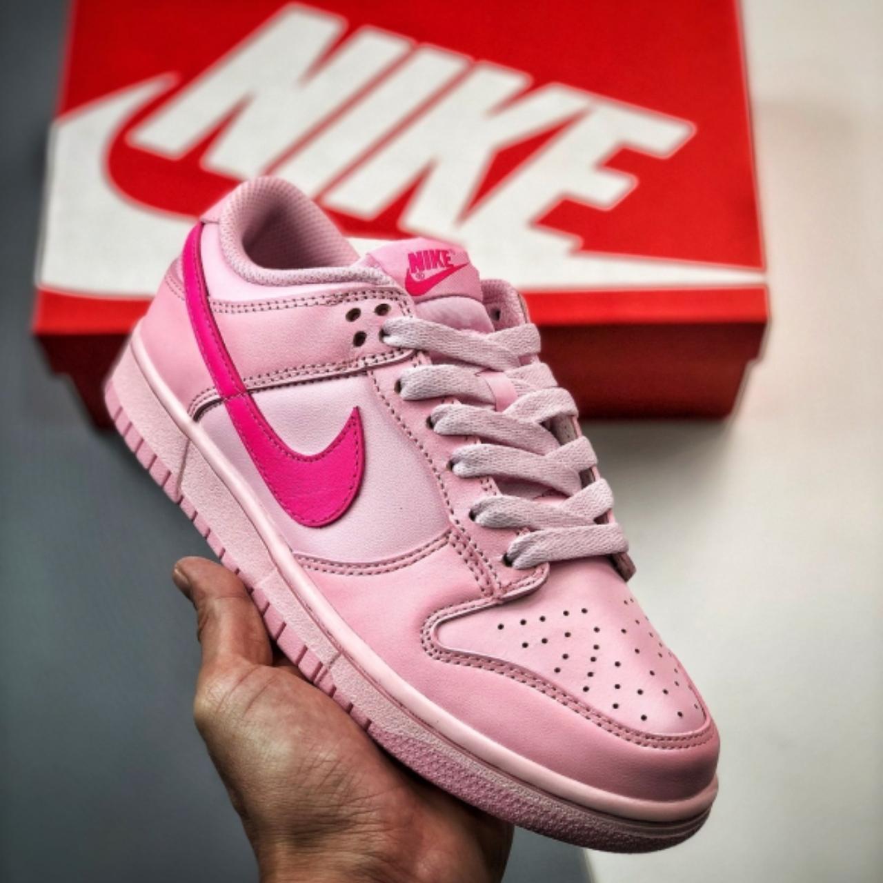 dusky pink nike trainers