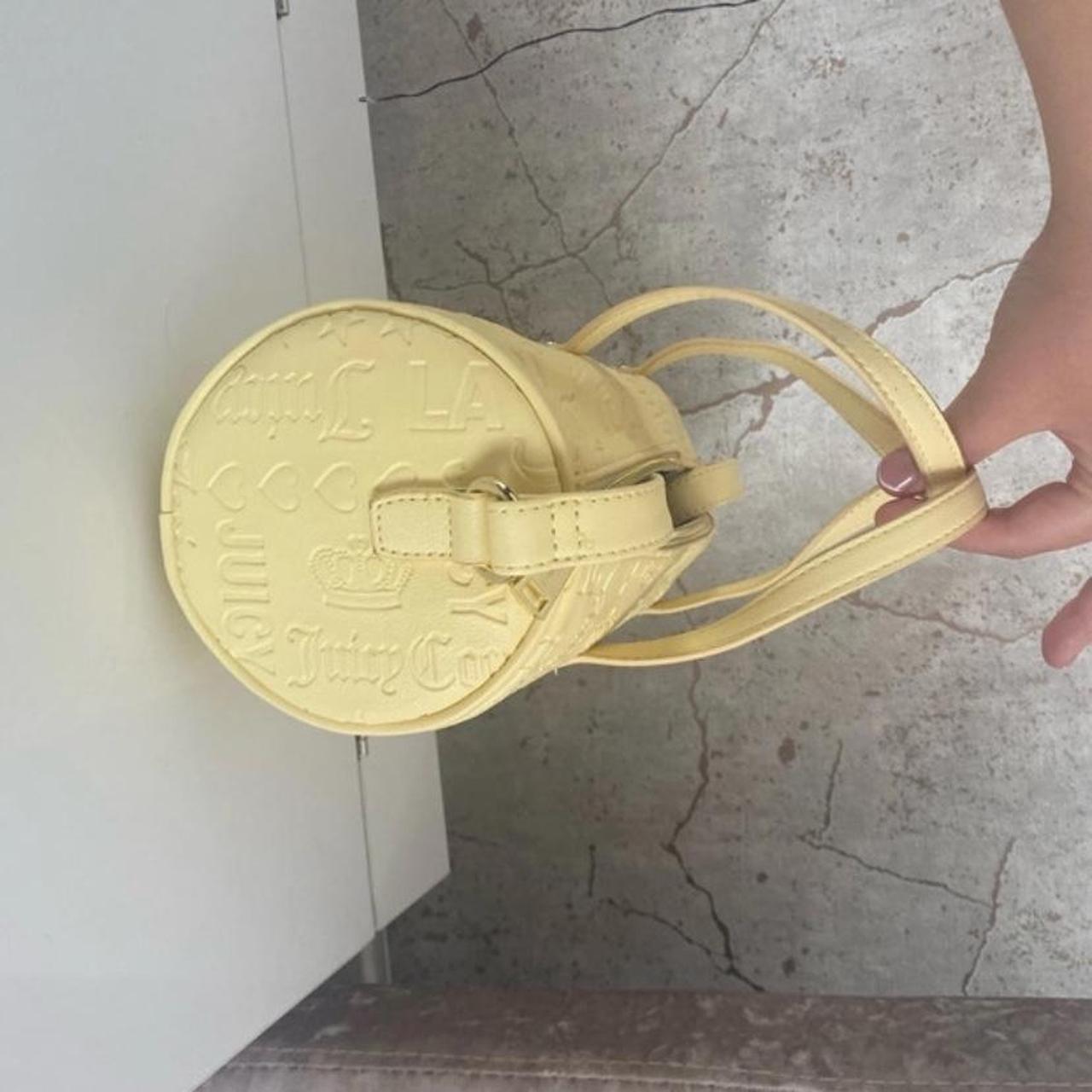 Yellow Juicy Couture Y2K barrel bag *rare | Depop