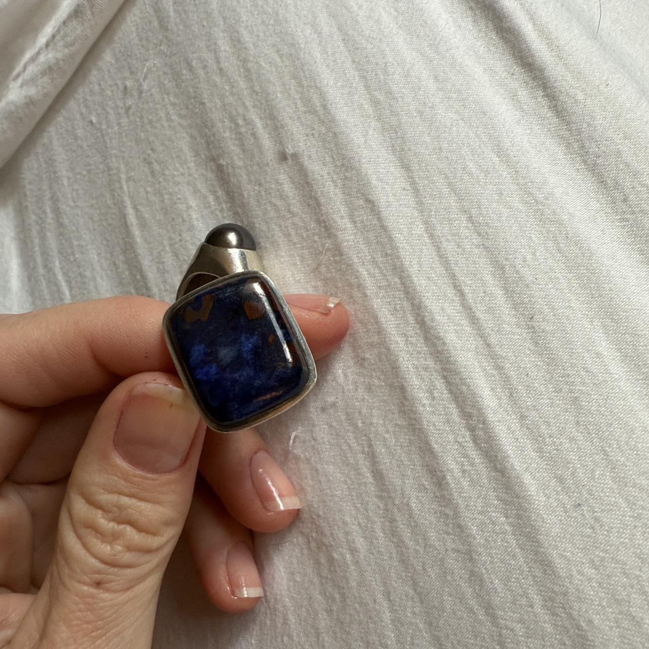 Women's Ring - Blue/Silver – Silver ring bundle -… - image 5