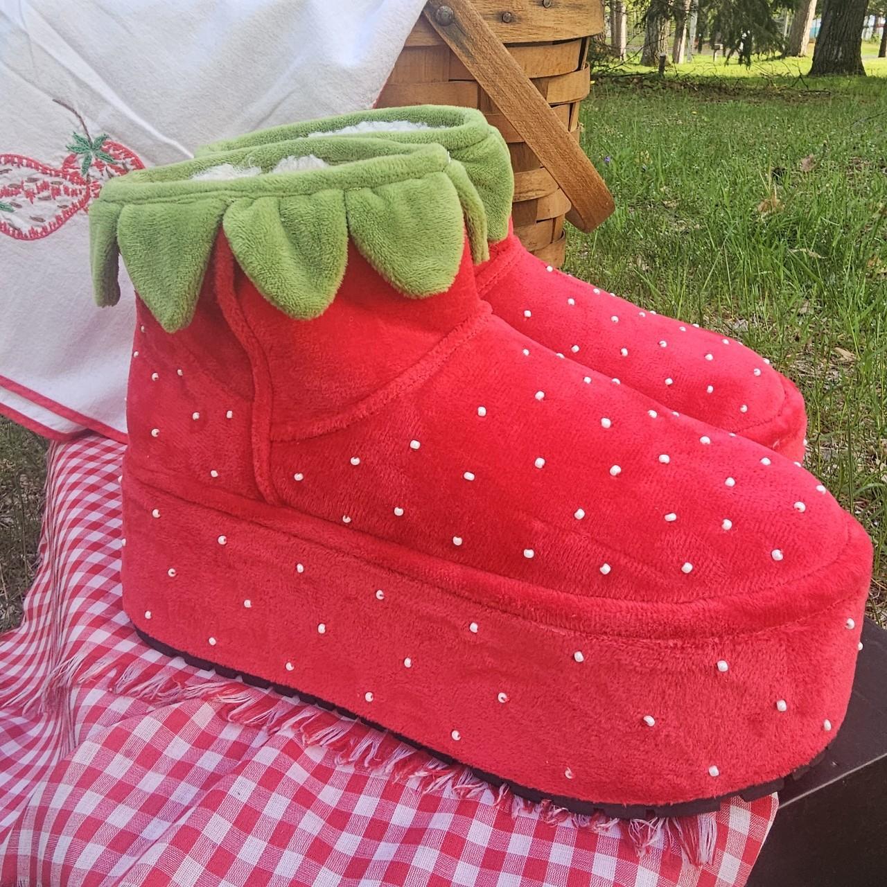 Dollskill x Strawberry Shortcake Boots Shoes Uggs | Depop Dollskill x Strawberry Shortcake Boots Shoes Uggs | Depop