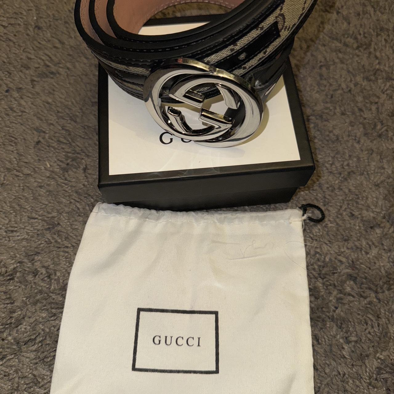 Gucci belt size 44 best sale