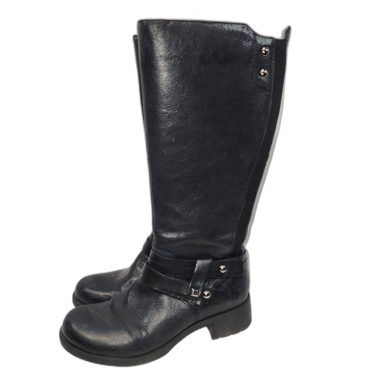 Earth black boots best sale