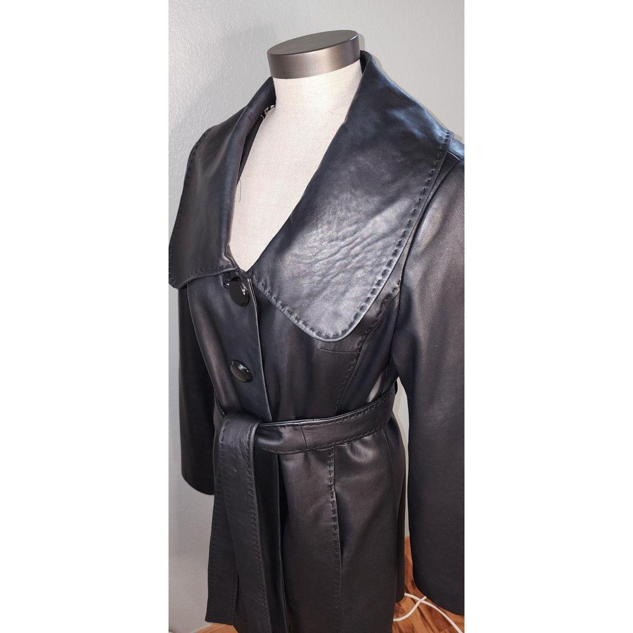 Source Unknown Women's Trench - Black - M – Class… - image 3