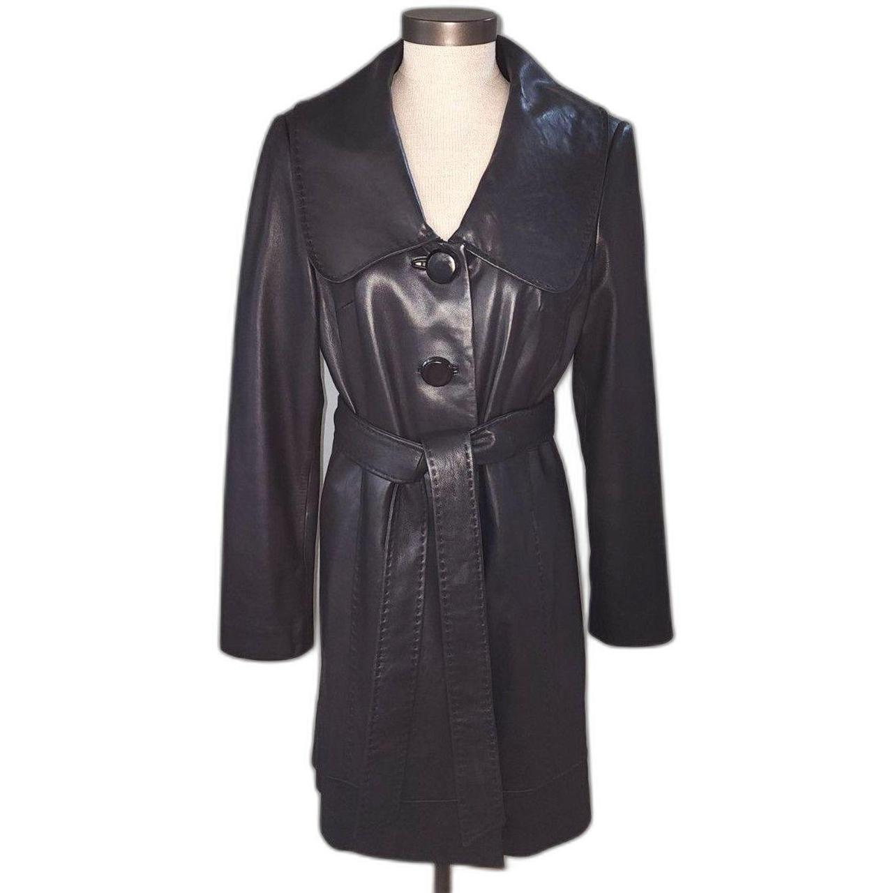 Source Unknown Women's Trench - Black - M – Class… - image 1