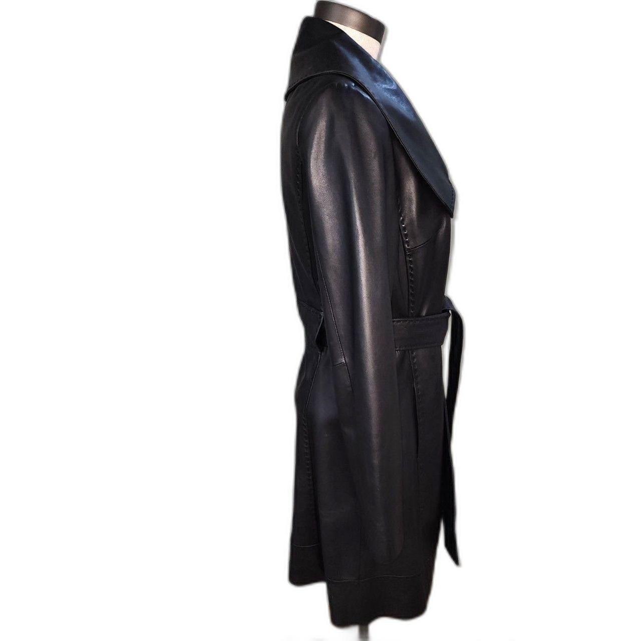 Source Unknown Women's Trench - Black - M – Class… - image 4