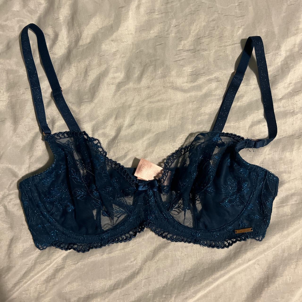 Sexy Boux Avenue Navy Lace Bra #bra #sexy... - Depop