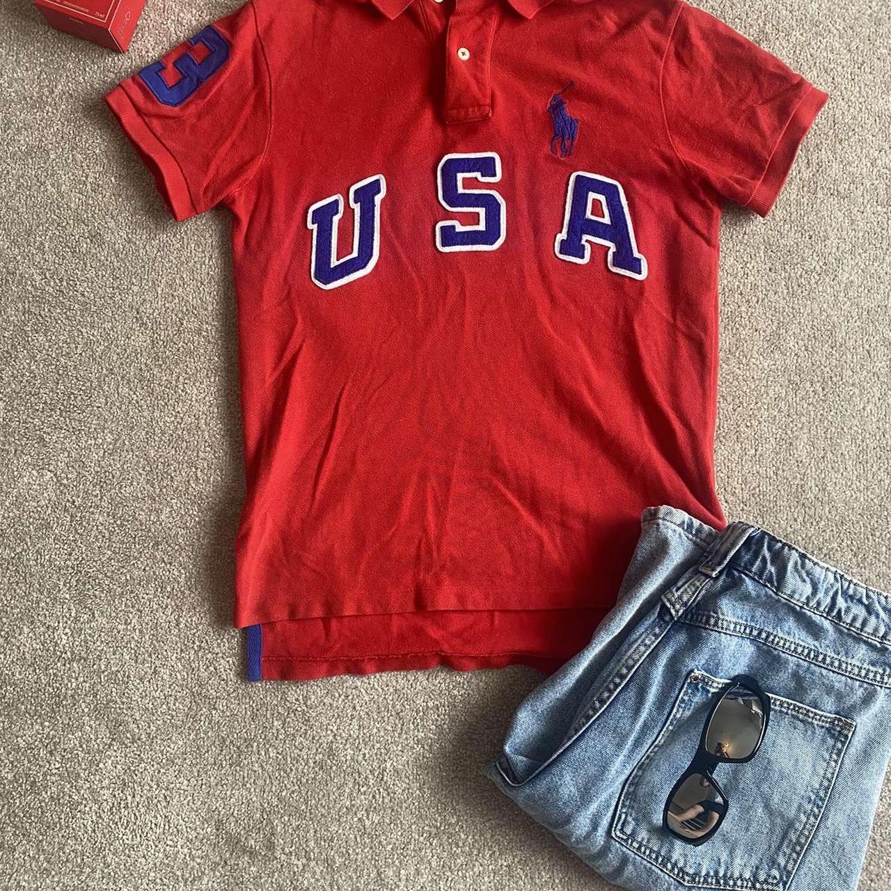RALPH LAUREN USA CHIEF KEEF POLO y2k, streetwear, | Depop