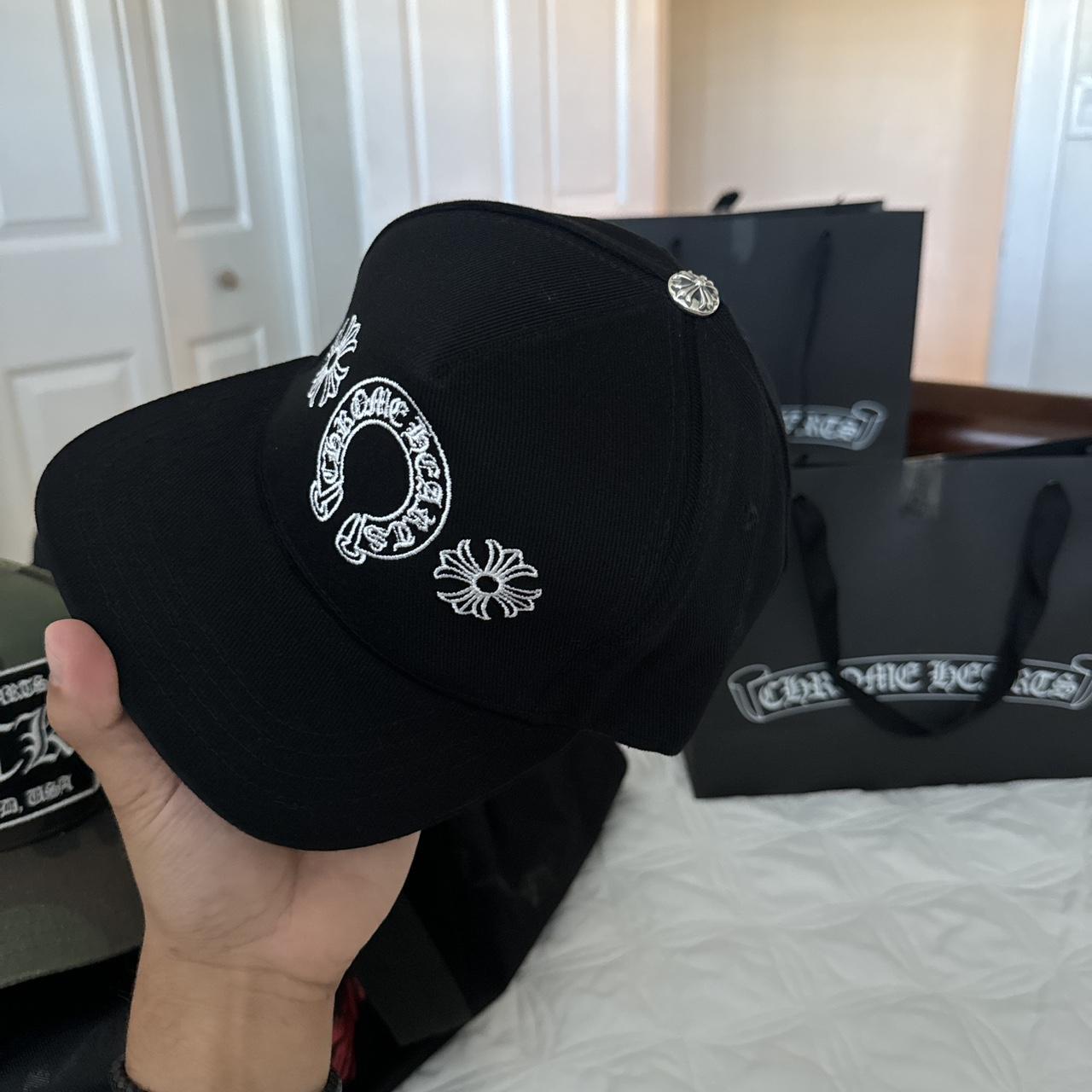 Chrome hearts horseshoe hat #chrome #hearts #fyp | Depop
