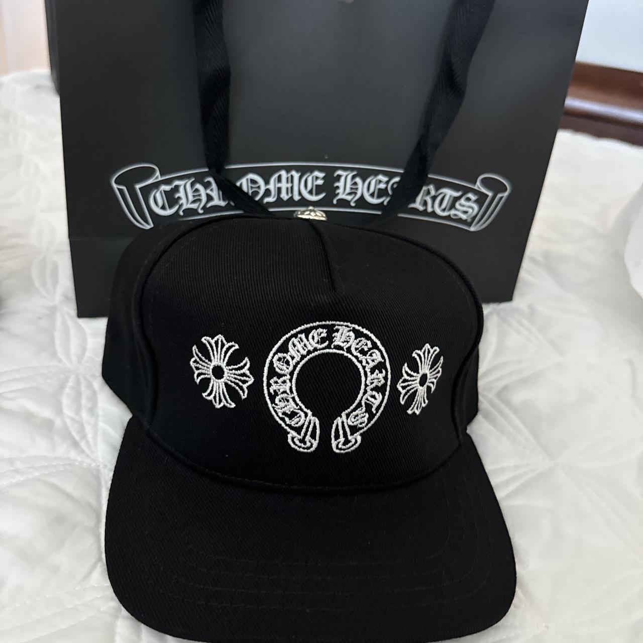 Chrome hearts horseshoe hat #chrome #hearts #fyp | Depop