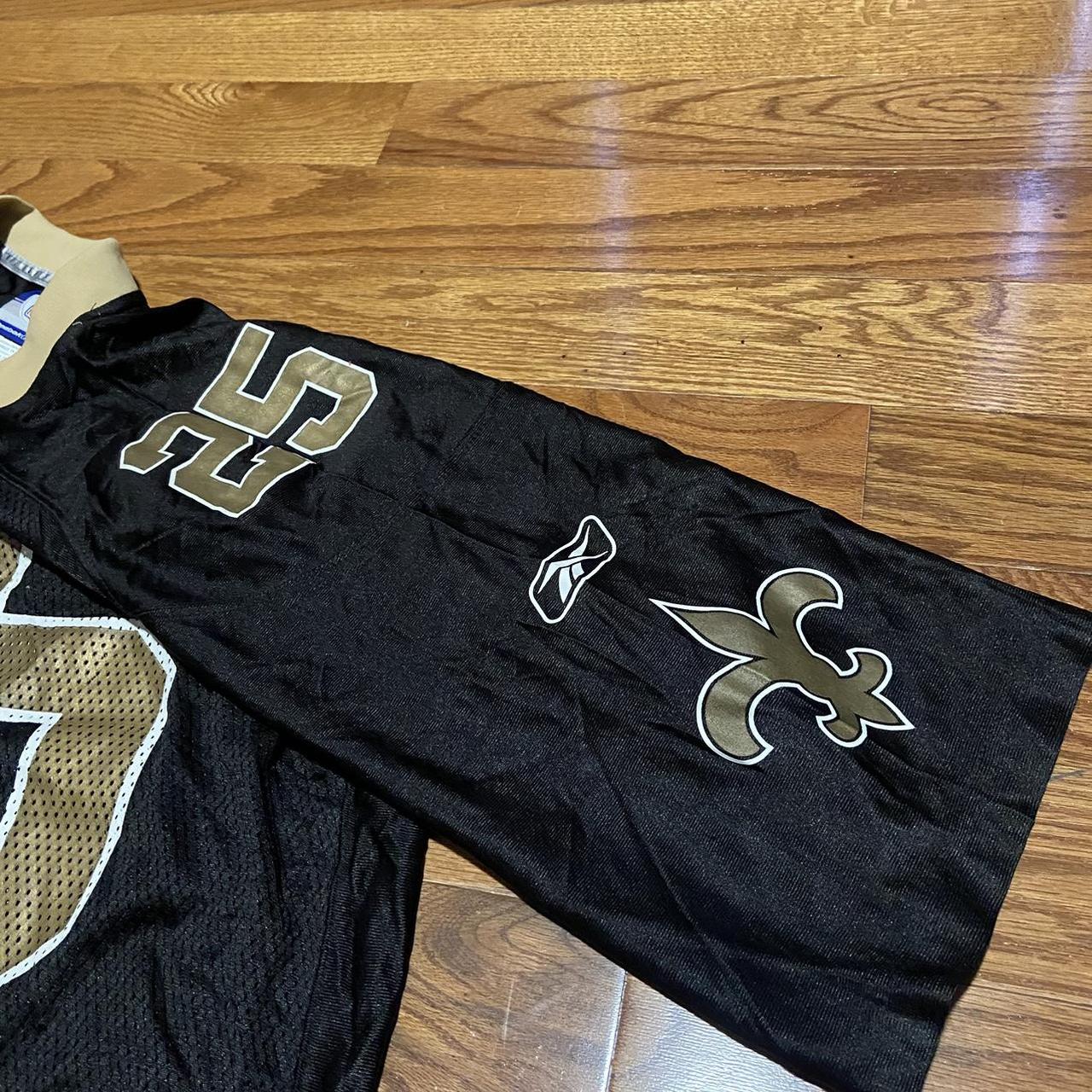 VTG Reebok New Orleans Saints Tee Vintage y2k black - Depop