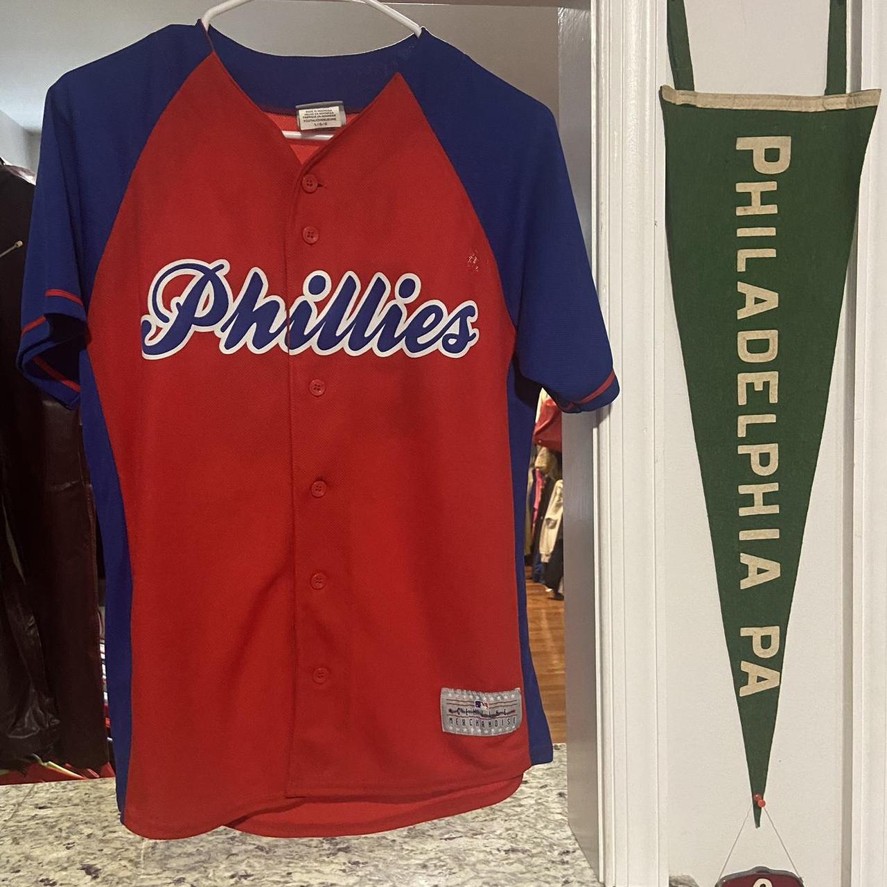 Philadelphia Phillies MLB Game Worn Jersey