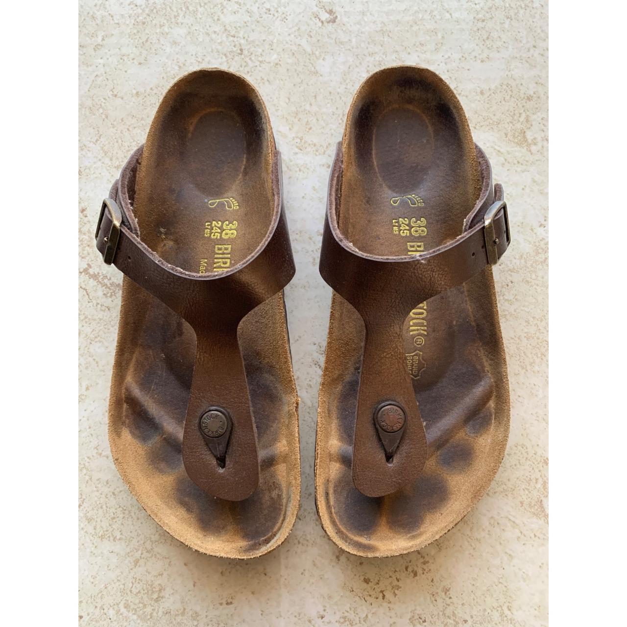 birkenstock gizeh graceful toffee