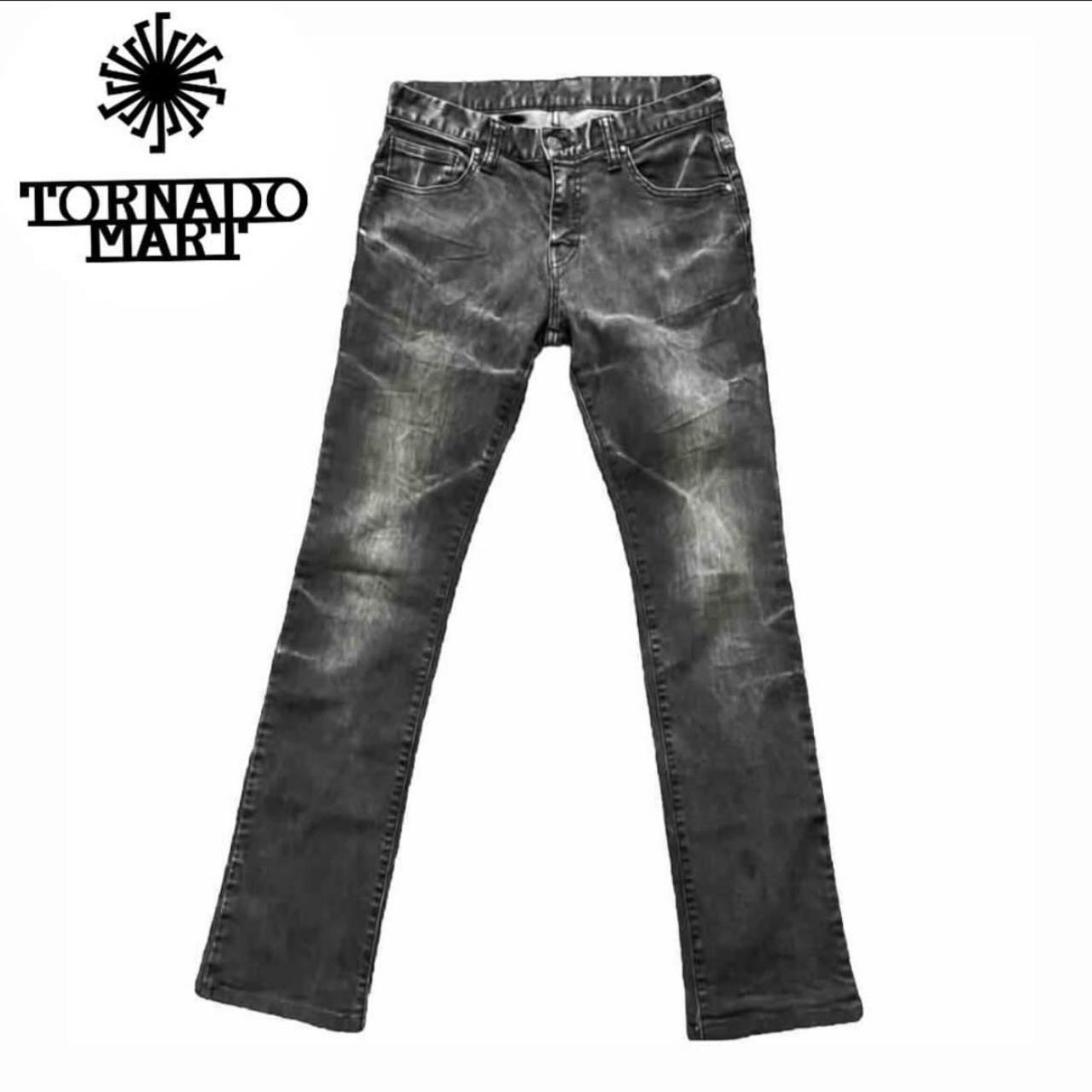 archive Tornado Mart black denim y2k M