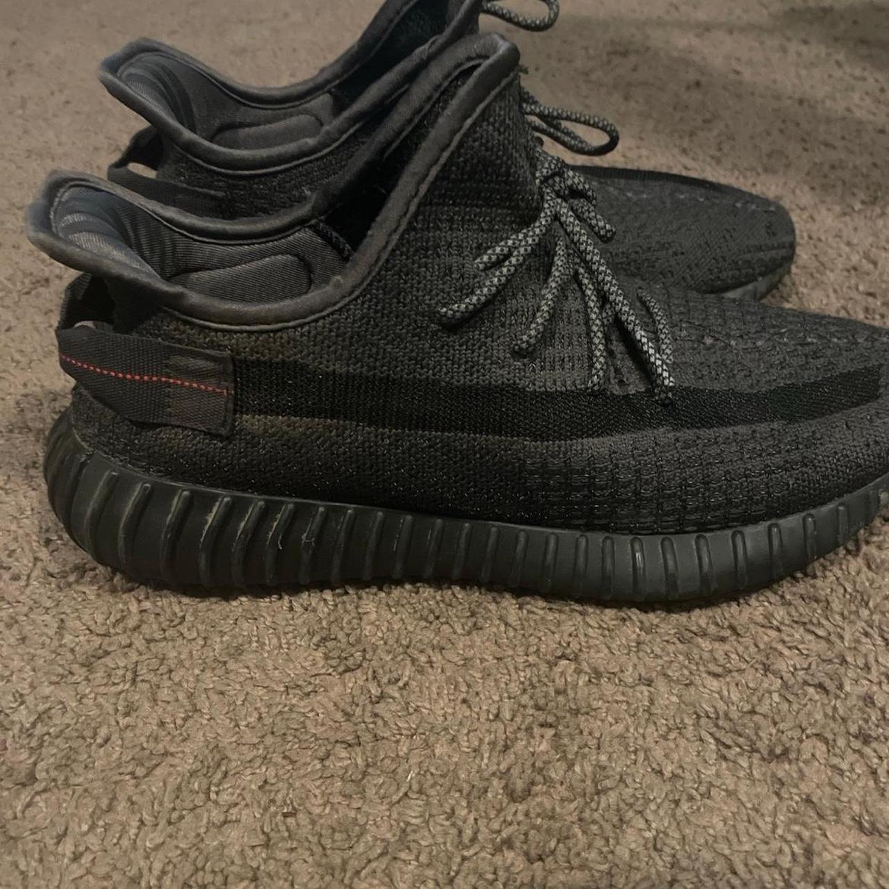 mens black yeezys