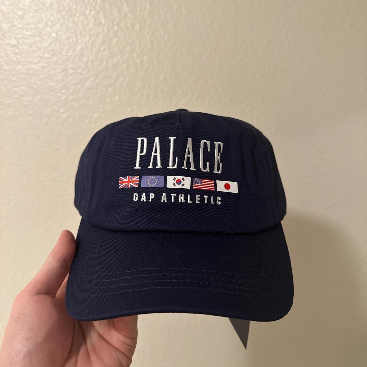 Palace X Gap 6 panel flag hat Brand new. Unworn. - Depop