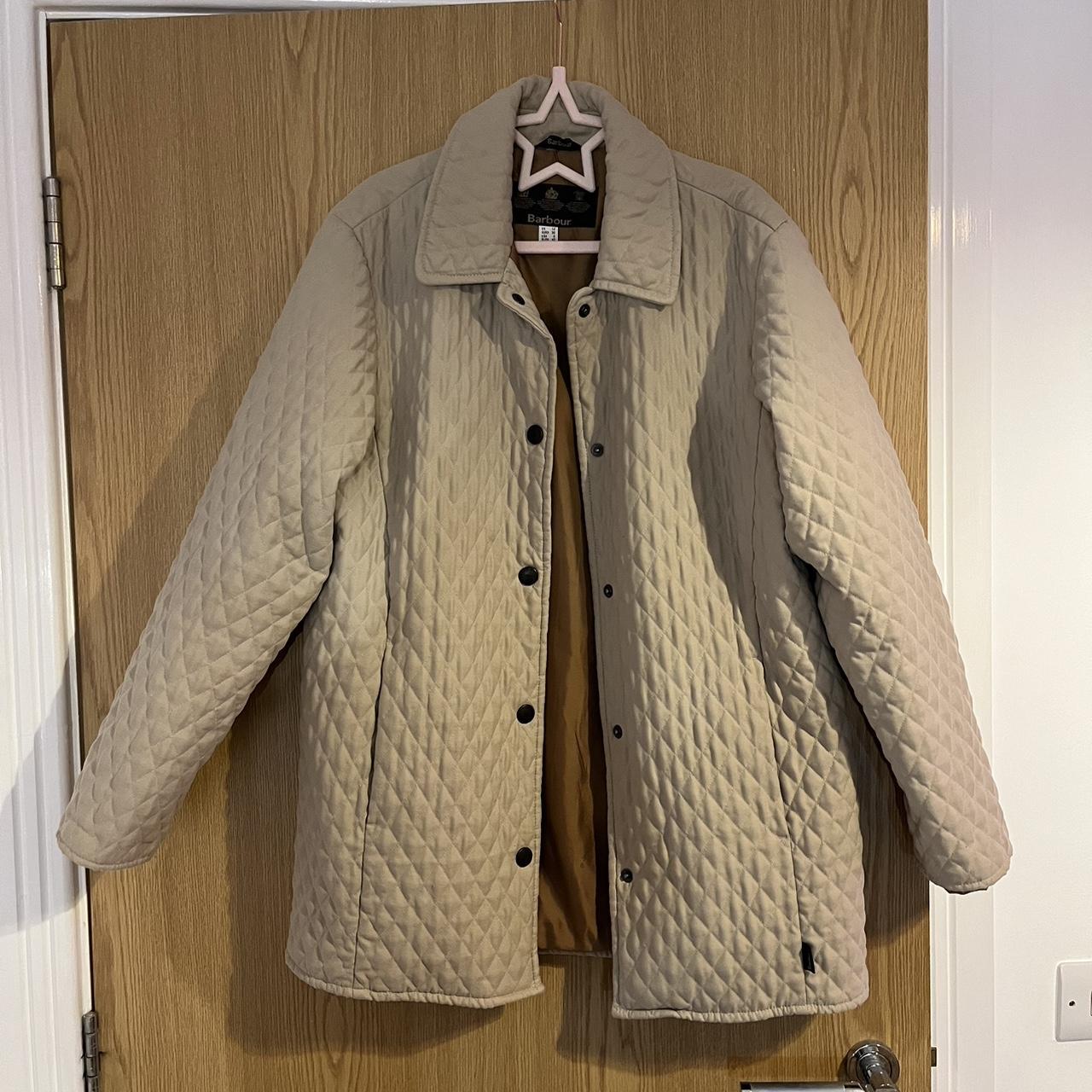 Women's Cream Coat | Depop